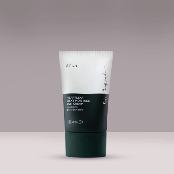 [Anua] HEARTLEAF SILKY MOISTURE SUN Cream 50ml ANUA