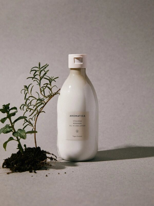 [Aromatica] Vitalizing Rosemary All-In-One Lotion 300ml - Enrapturecosmetics