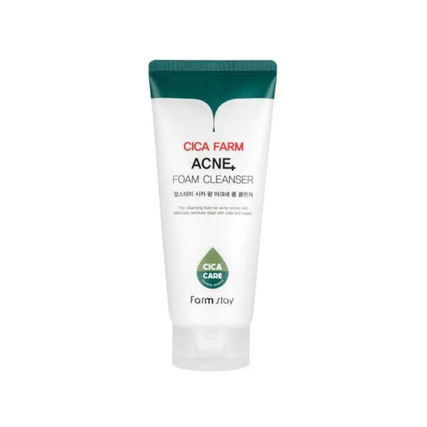 [Farmstay] Cica Farm Acne Foam Cleanser 180ml - Enrapturecosmetics