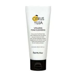 [Farmstay] Citrus Yuja Vitalizing Foam Cleansing 100ml - Enrapturecosmetics