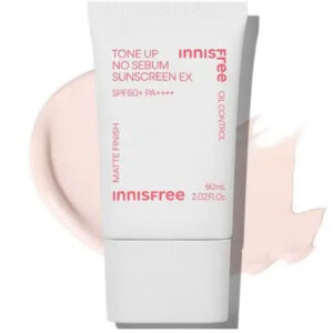 [Innisfree] Tone Up No Sebum Sunscreen SPF50+ PA++++ 50ml - Enrapturecosmetics