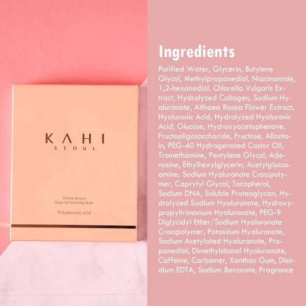 [Kahi] Wrinkle Bounce Water full Perfecting Mask 6ea KAHI