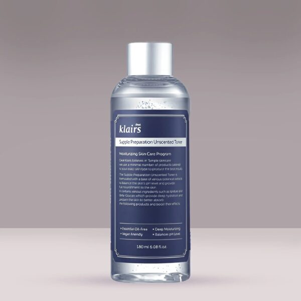 Klairs Supple Preparation Unscented Toner 180ml Klairs