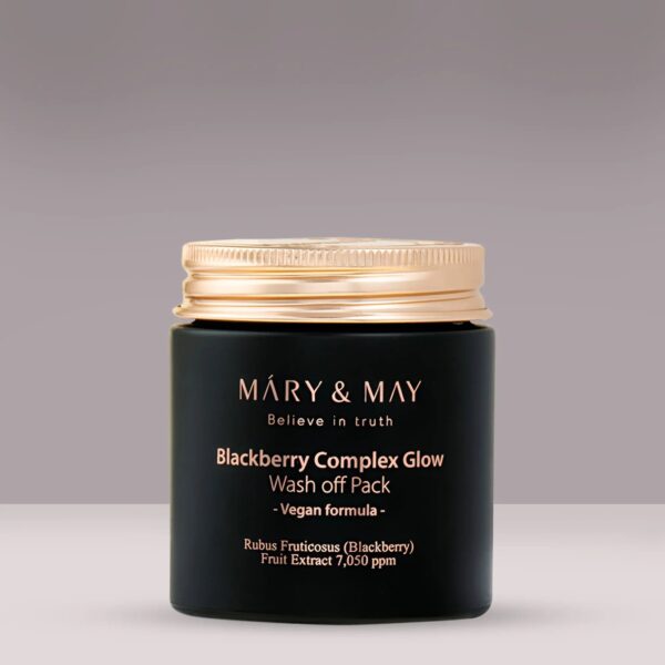 [MARY&MAY] Blackberry Complex Glow Wash off Pack 125g MARY&MAY