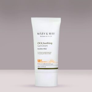 [MARY&MAY] CICA Soothing Sun Cream SPF50+ PA++++ - 50ml MARY&MAY
