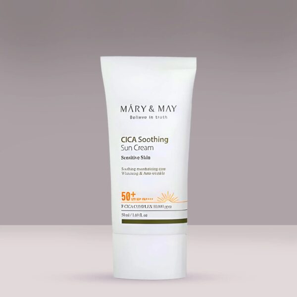 [MARY&MAY] CICA Soothing Sun Cream SPF50+ PA++++ - 50ml MARY&MAY