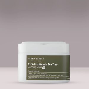 [MARY&MAY] Cica Houttuynia cordata Tea Tree Calming Mask Pack - 30 sheets MARY&MAY
