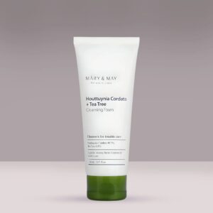 [MARY&MAY] Houttuynia Cordata + Tea Tree Cleansing Foam - 150ml MARY&MAY