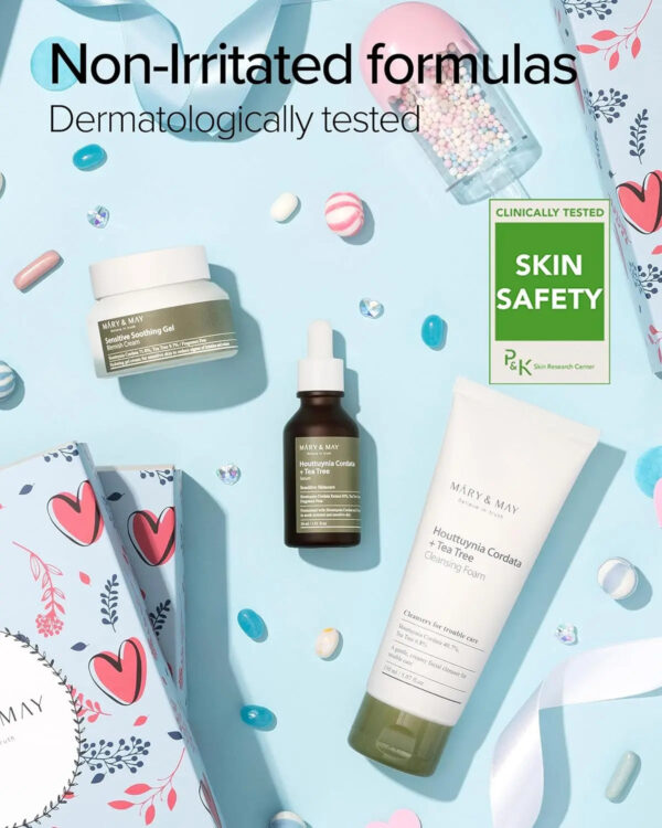 [MARY&MAY] Houttuynia Cordata + Tea Tree Cleansing Foam - 150ml MARY&MAY