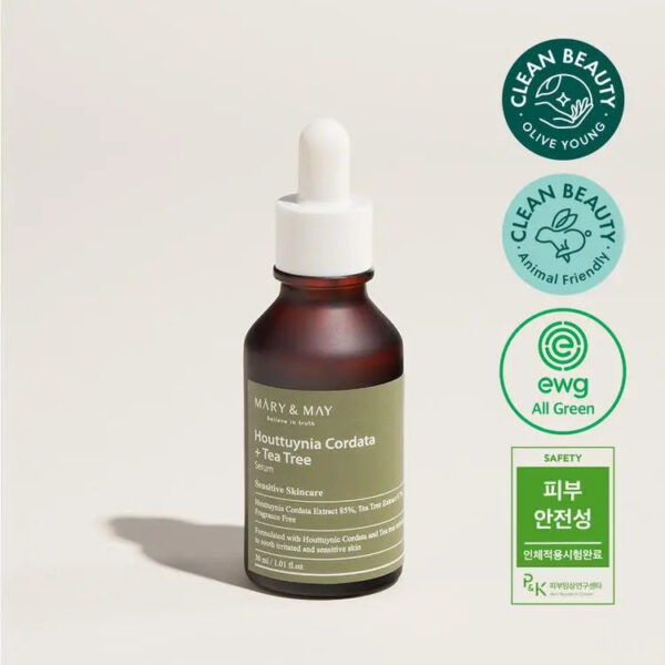 [MARY&MAY] Houttuynia Cordata +Tea Tree Serum - 30ml - Enrapturecosmetics