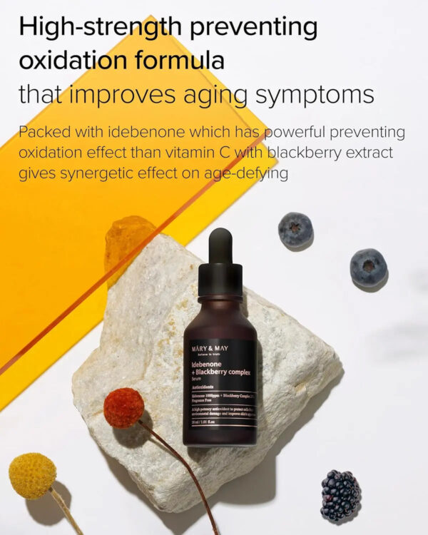[MARY&MAY] Idebenone + Blackberry Complex Serum - 30ml MARY&MAY