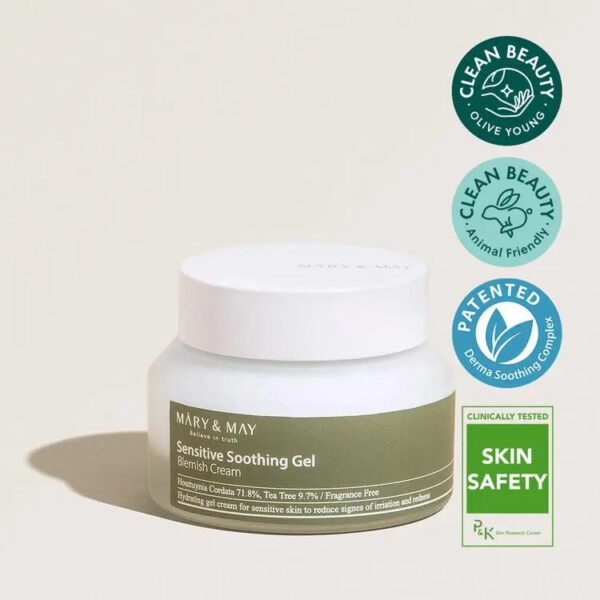 [MARY&MAY] Sensitive Soothing Gel Blemish Cream - 70ml - Enrapturecosmetics