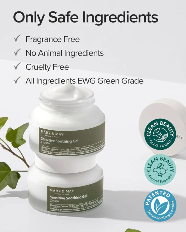 [MARY&MAY] Sensitive Soothing Gel Blemish Cream - 70ml MARY&MAY