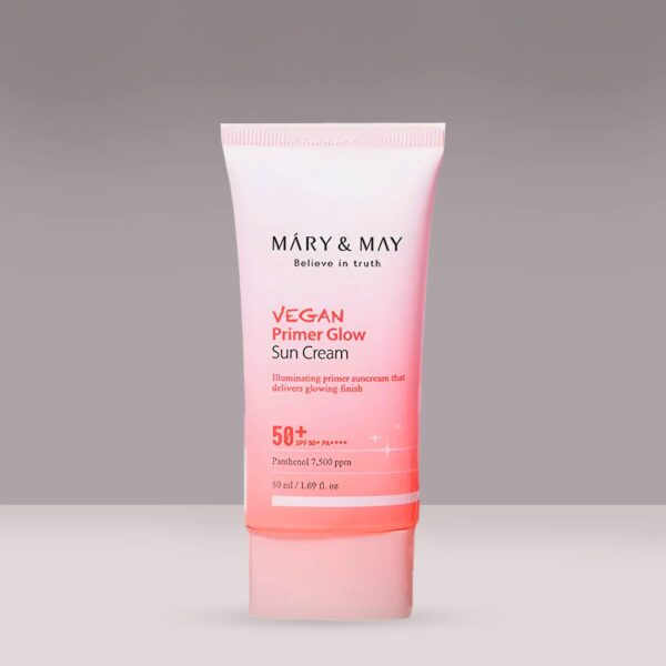 [MARY&MAY] Vegan Primer Glow Sun Cream SPF50+ PA++++ 50ml MARY&MAY
