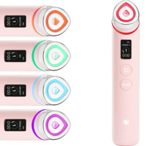 Medicube Age-R Booster Pro Pink | 6-in-1 Real Glass Glow Beauty Massager medicube