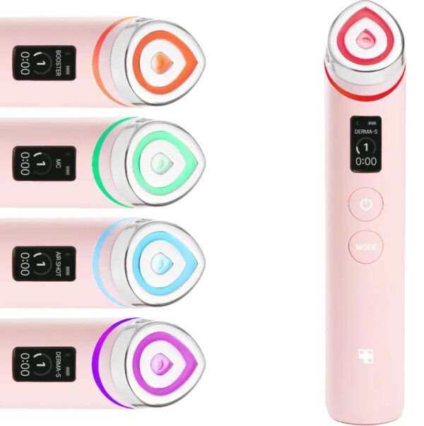 Medicube Age-R Booster Pro Pink | 6-in-1 Real Glass Glow Beauty Massager medicube