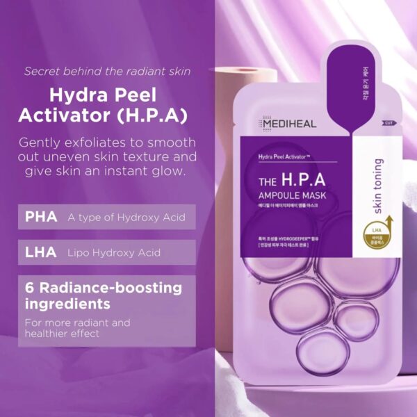 [Mediheal] The H.P.A Glowing Ampoule Mask 10ea Mediheal