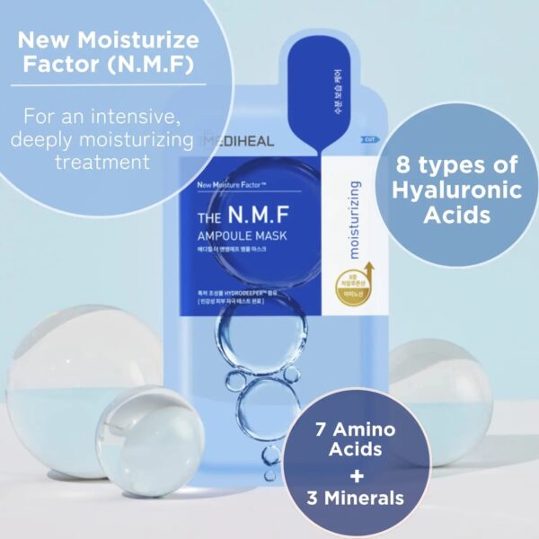 [Mediheal] The N.M.F Ampoule Mask 10ea Mediheal