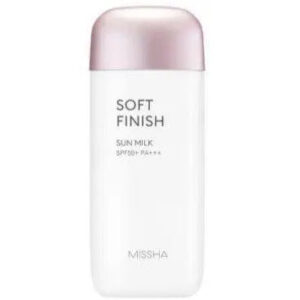[Missha] All Around Safe Block Soft Finish Sun Milk (SPF50+ PA+++) 70ml - Enrapturecosmetics