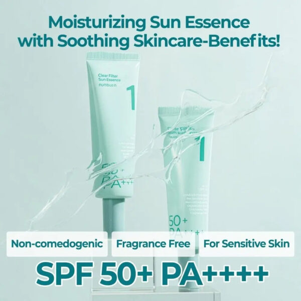 Numbuzin No.1 Clear Filter Sun Essence SPF50+ PA++++ Numbuzin