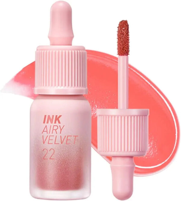 [PeriPera] Ink Airy Velvet #22 Center Peach - Enrapturecosmetics