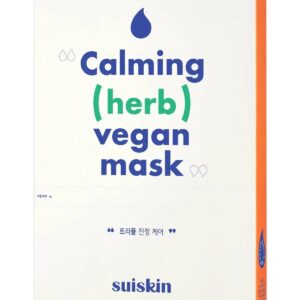 [SUISKIN] Calming (herb) Vegan Mask box - Enrapturecosmetics