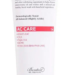 [benton] AC BHA Foam Cleansing 120ml - Enrapturecosmetics