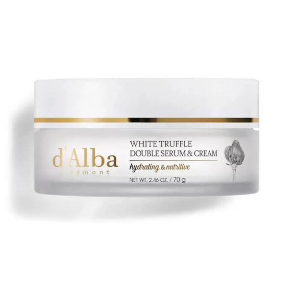 [d'Alba] White Truffle Double Serum & Cream 70g - Enrapturecosmetics