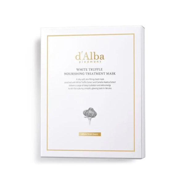[d'Alba] White Truffle Nourishing Treatment Mask 25ml*5pcs - Enrapturecosmetics
