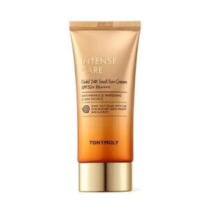 [tonymoly] Intense Care Gold24K Snail Sun Cream SPF50+ PA++++ 50ml - Enrapturecosmetics